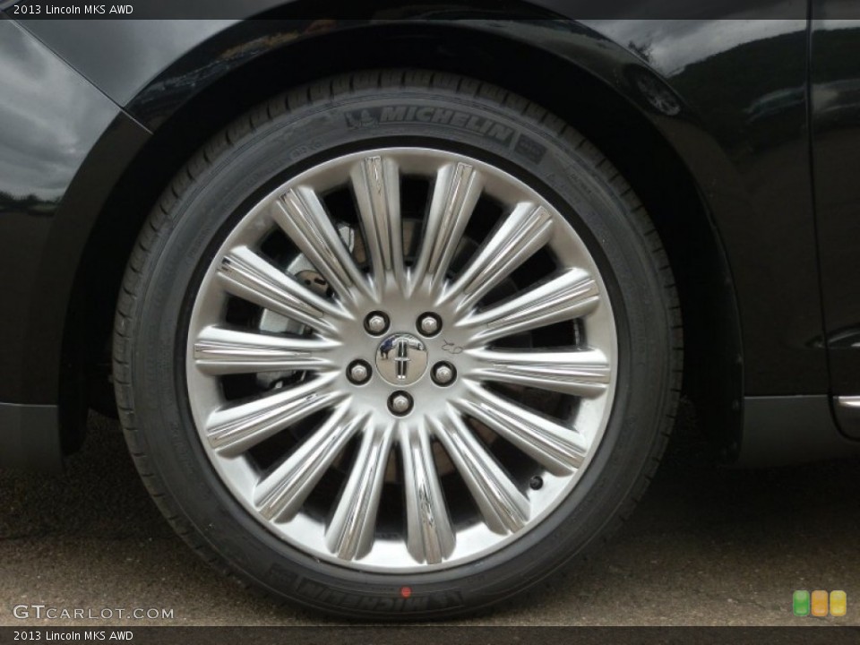 2013 Lincoln MKS AWD Wheel and Tire Photo #68763285