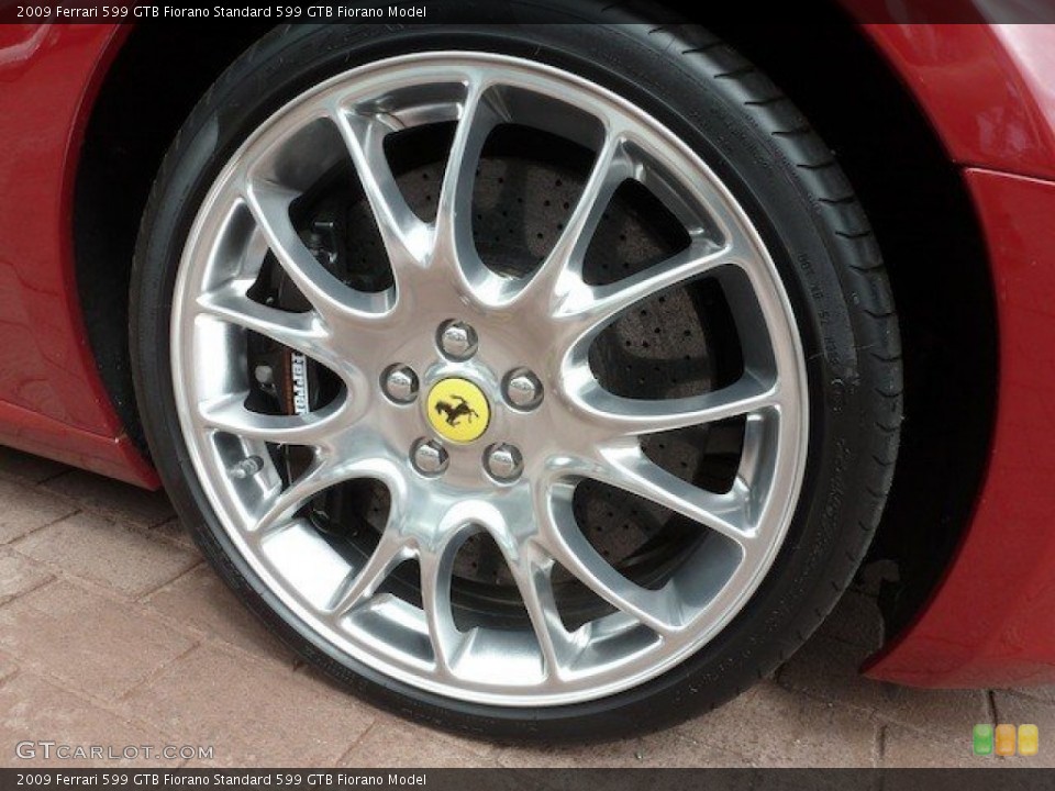 2009 Ferrari 599 GTB Fiorano  Wheel and Tire Photo #68764504