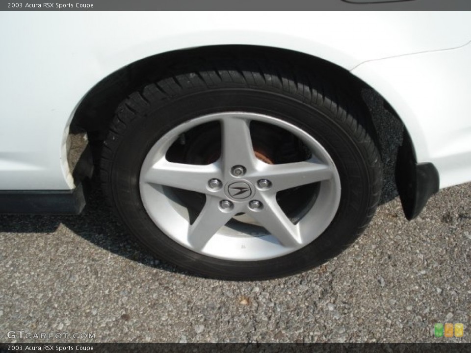 2003 Acura RSX Sports Coupe Wheel and Tire Photo #68764758