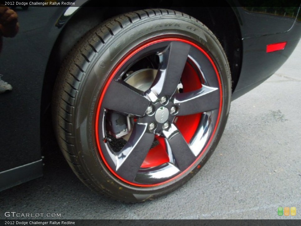 2012 Dodge Challenger Rallye Redline Wheel and Tire Photo #68767306