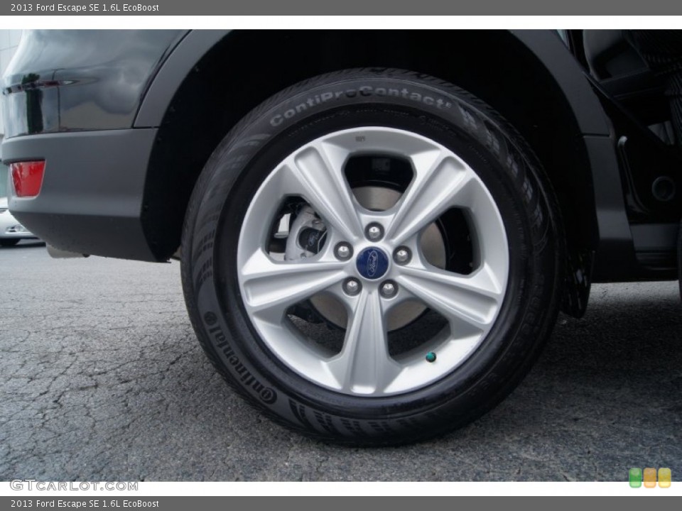 2013 Ford Escape SE 1.6L EcoBoost Wheel and Tire Photo #68772697