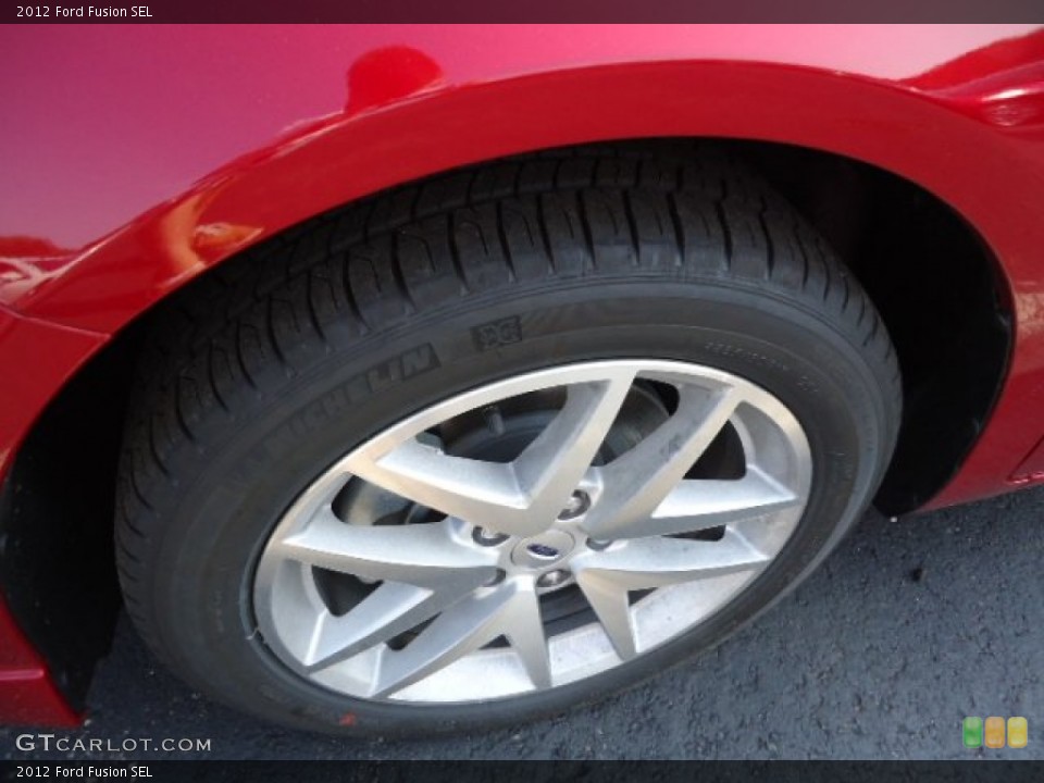 2012 Ford Fusion SEL Wheel and Tire Photo #68775352
