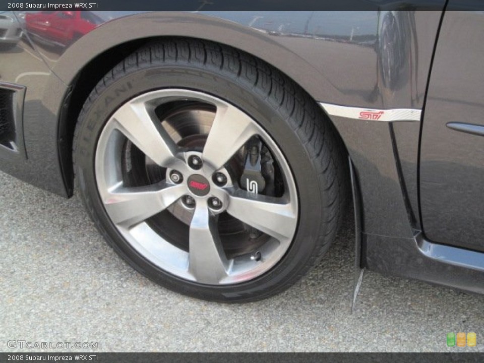 2008 Subaru Impreza WRX STi Wheel and Tire Photo #68777534