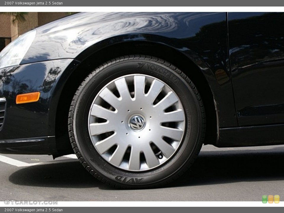 2007 Volkswagen Jetta 2.5 Sedan Wheel and Tire Photo #68781116