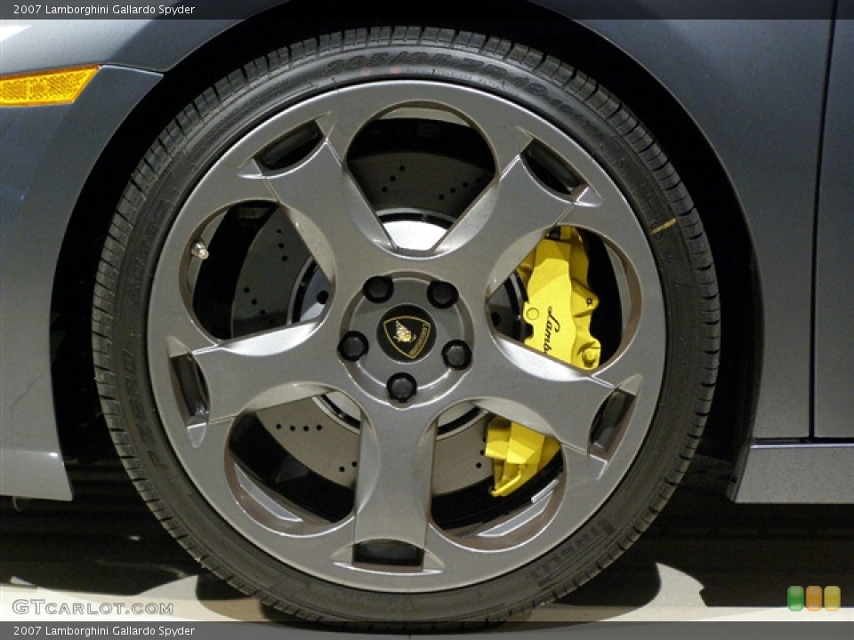 2007 Lamborghini Gallardo Spyder Wheel and Tire Photo #68784