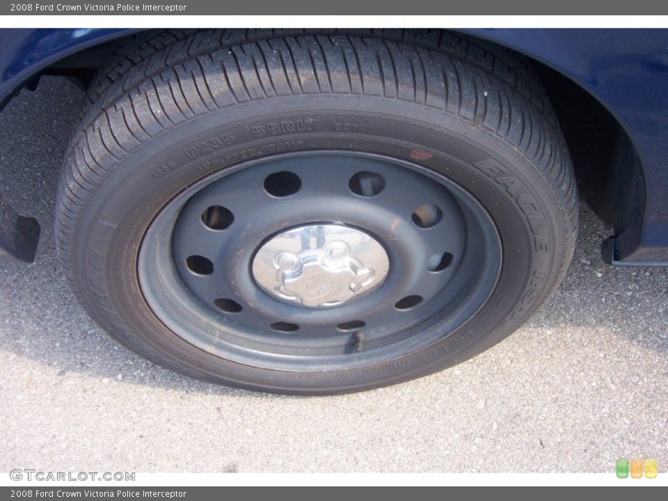 2008 Ford Crown Victoria Police Interceptor Wheel and Tire Photo #68784152