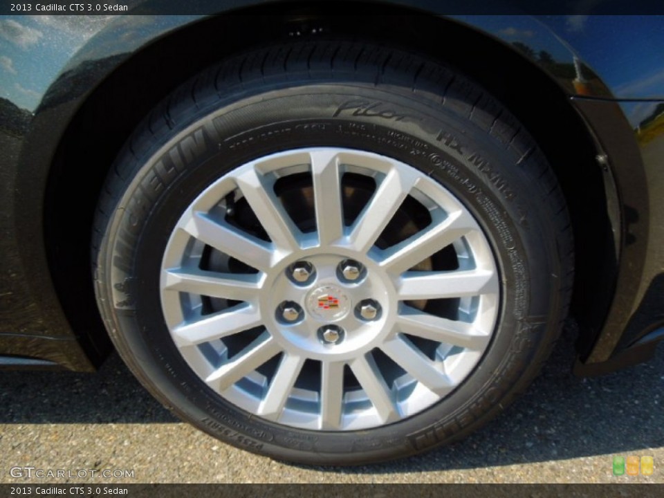 2013 Cadillac CTS 3.0 Sedan Wheel and Tire Photo #68790485