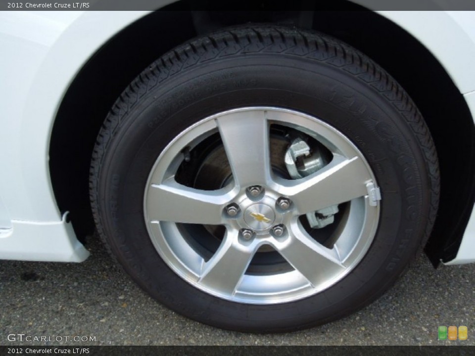 2012 Chevrolet Cruze LT/RS Wheel and Tire Photo #68790941