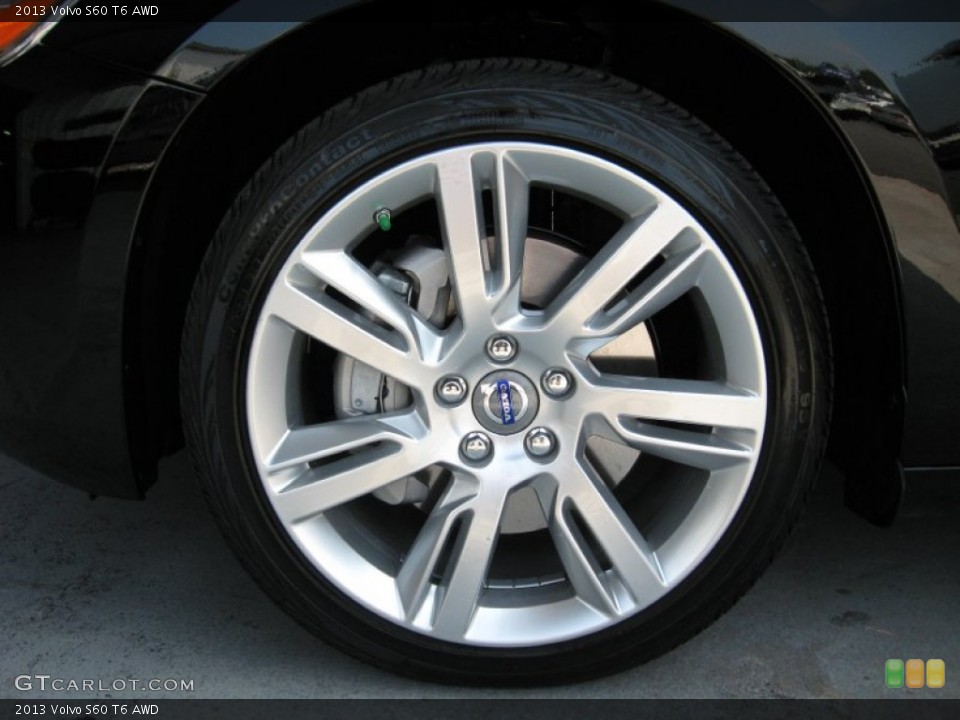 2013 Volvo S60 T6 AWD Wheel and Tire Photo #68793653