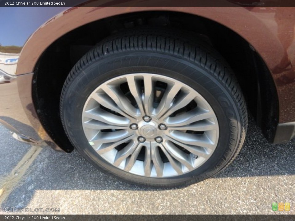 2012 Chrysler 200 Limited Sedan Wheel and Tire Photo #68795774