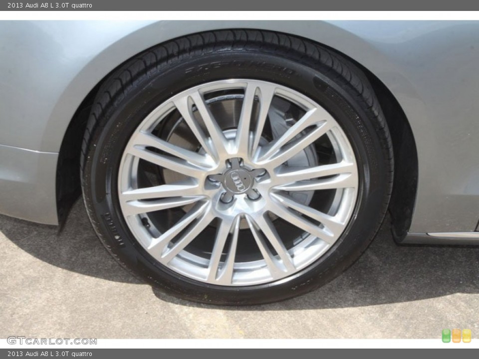 2013 Audi A8 L 3.0T quattro Wheel and Tire Photo #68795969