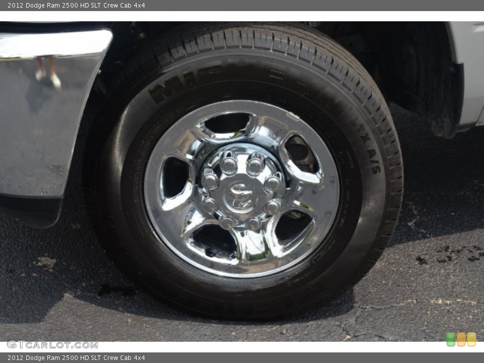 2012 Dodge Ram 2500 HD SLT Crew Cab 4x4 Wheel and Tire Photo #68796374