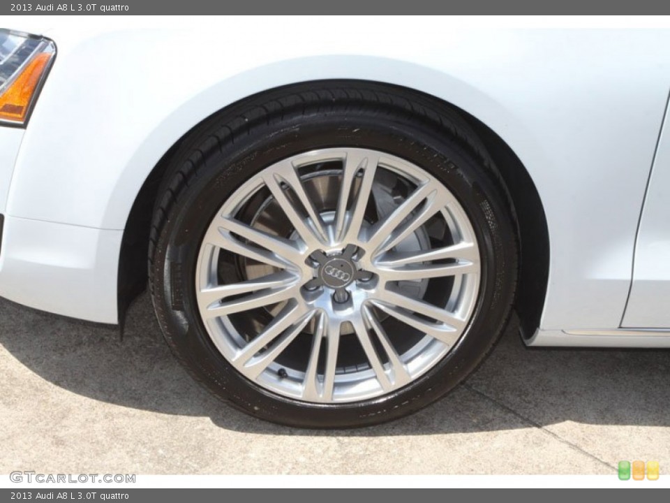 2013 Audi A8 L 3.0T quattro Wheel and Tire Photo #68796812