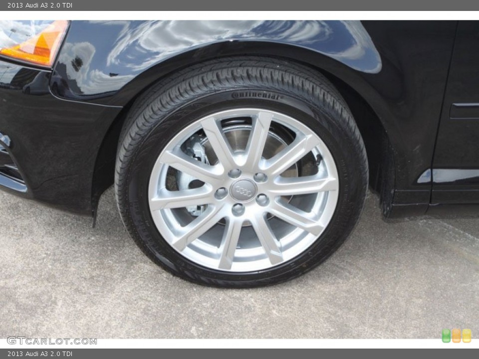 2013 Audi A3 2.0 TDI Wheel and Tire Photo #68797076