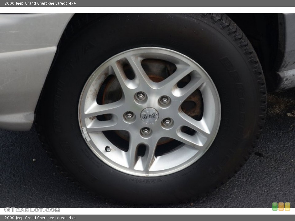 2000 Jeep Grand Cherokee Laredo 4x4 Wheel and Tire Photo #68798927