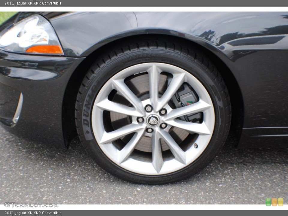 2011 Jaguar XK XKR Convertible Wheel and Tire Photo #68800646