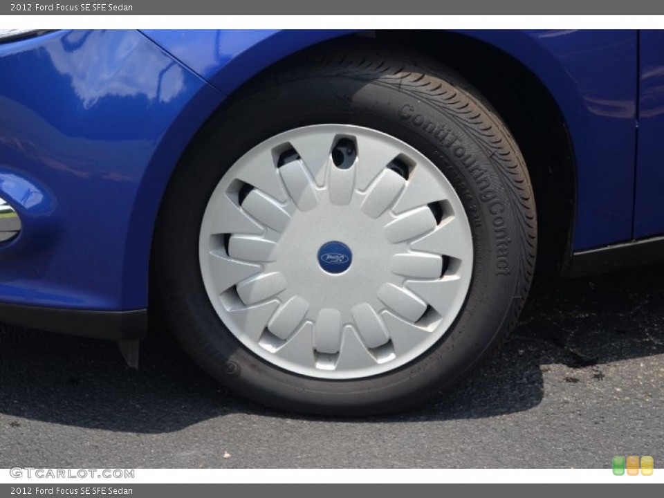2012 Ford Focus SE SFE Sedan Wheel and Tire Photo #68800871
