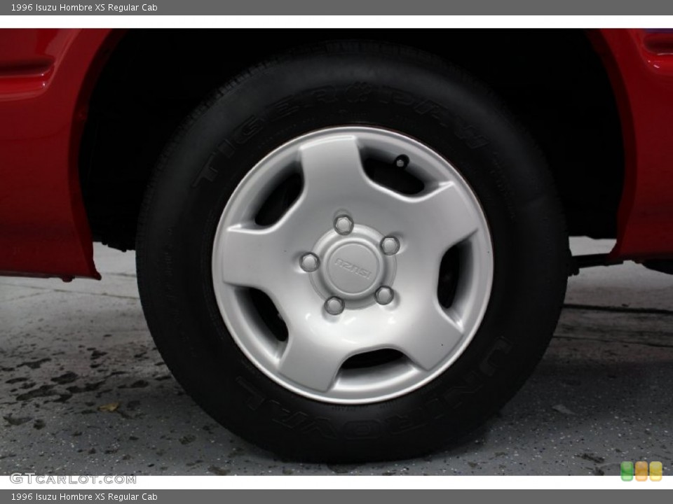 1996 Isuzu Hombre XS Regular Cab Wheel and Tire Photo #68802710