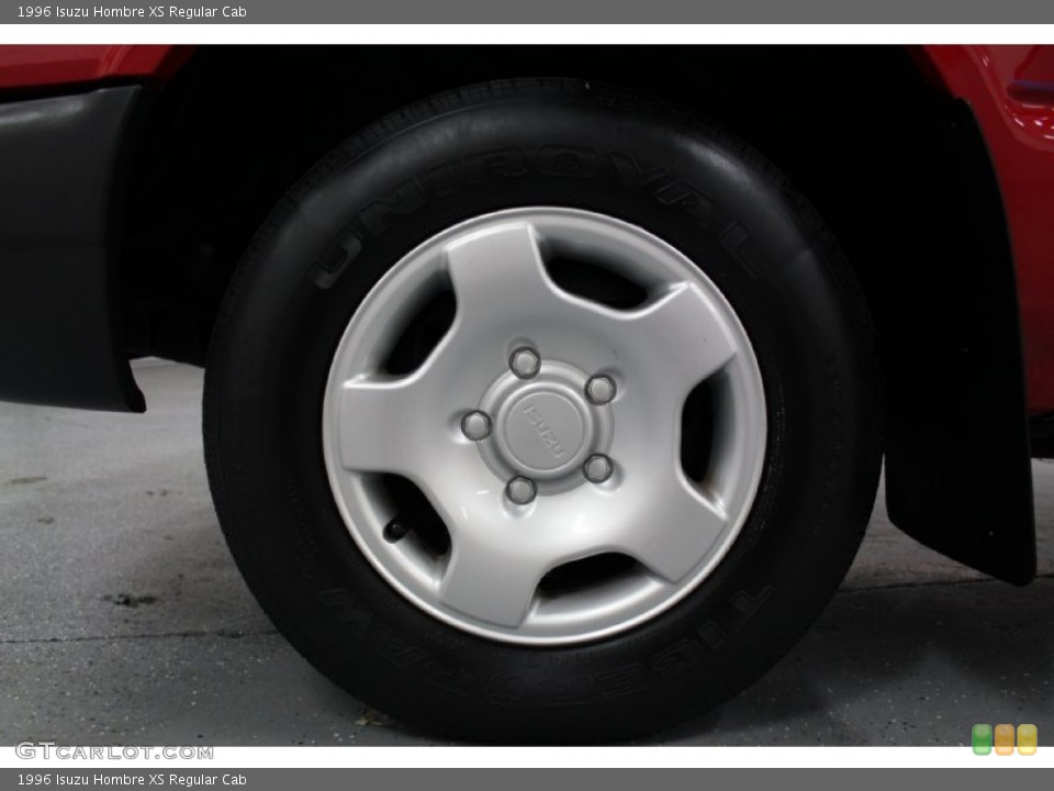 1996 Isuzu Hombre XS Regular Cab Wheel and Tire Photo #68802728