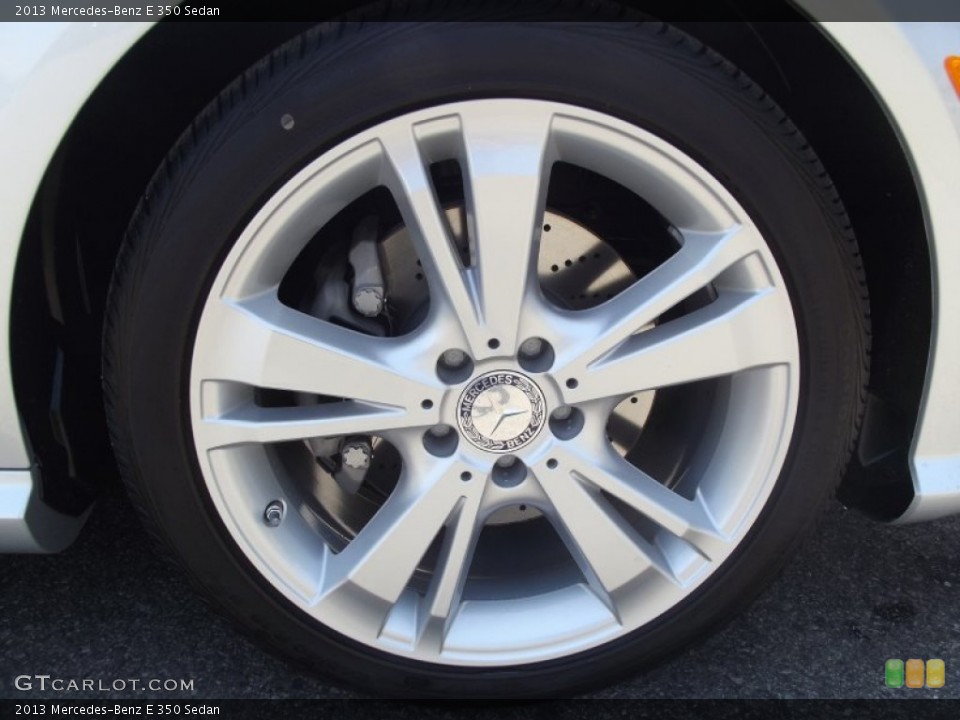 2013 Mercedes-Benz E 350 Sedan Wheel and Tire Photo #68807195
