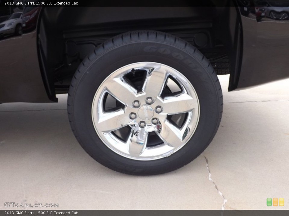 2013 GMC Sierra 1500 SLE Extended Cab Wheel and Tire Photo #68810762