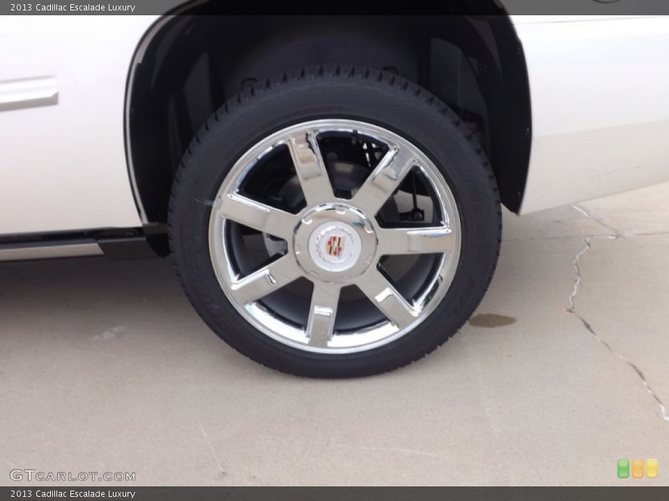 2013 Cadillac Escalade Luxury Wheel and Tire Photo #68812445