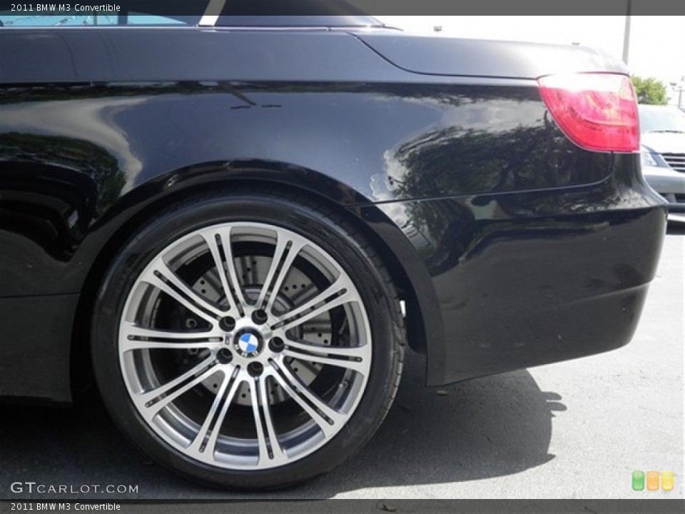 2011 BMW M3 Convertible Wheel and Tire Photo #68814692