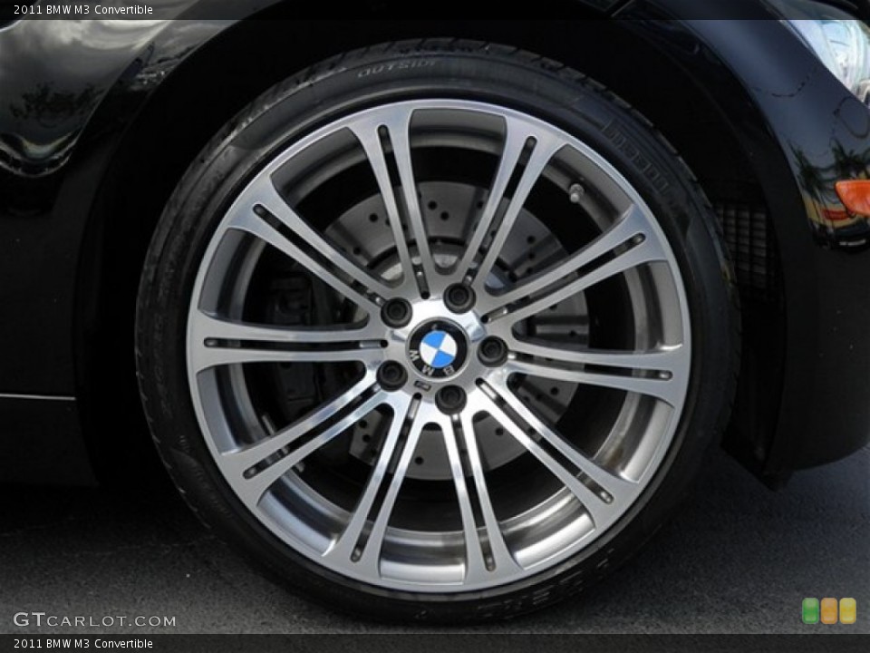 2011 BMW M3 Convertible Wheel and Tire Photo #68815022