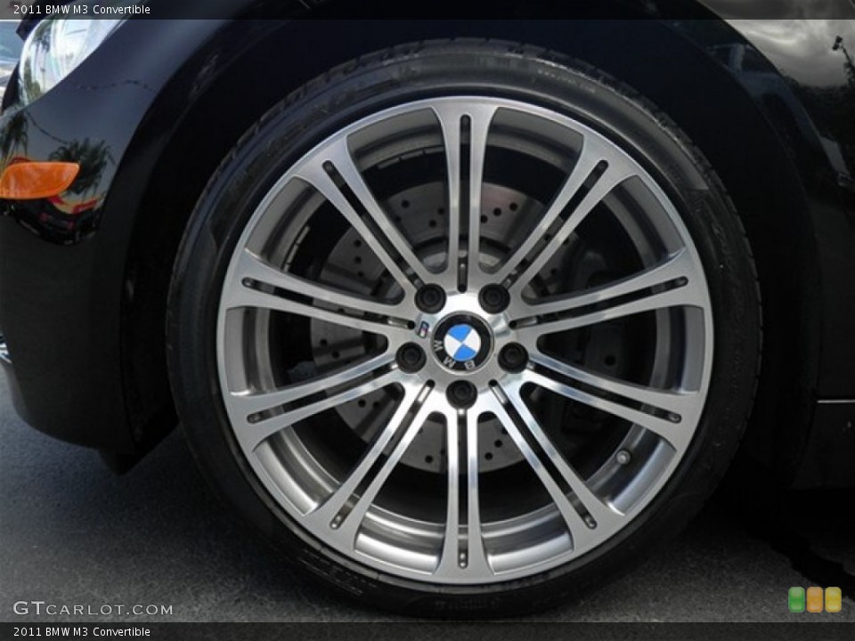 2011 BMW M3 Convertible Wheel and Tire Photo #68815031