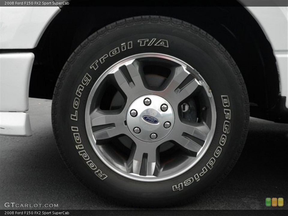 2008 Ford F150 FX2 Sport SuperCab Wheel and Tire Photo #68816240