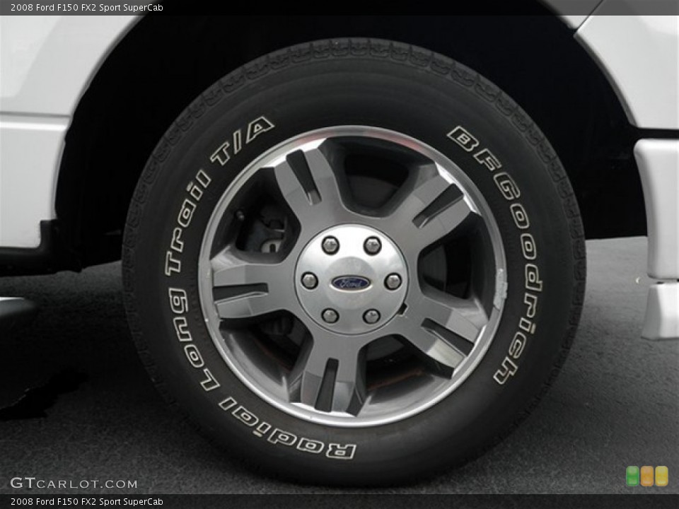 2008 Ford F150 FX2 Sport SuperCab Wheel and Tire Photo #68816249