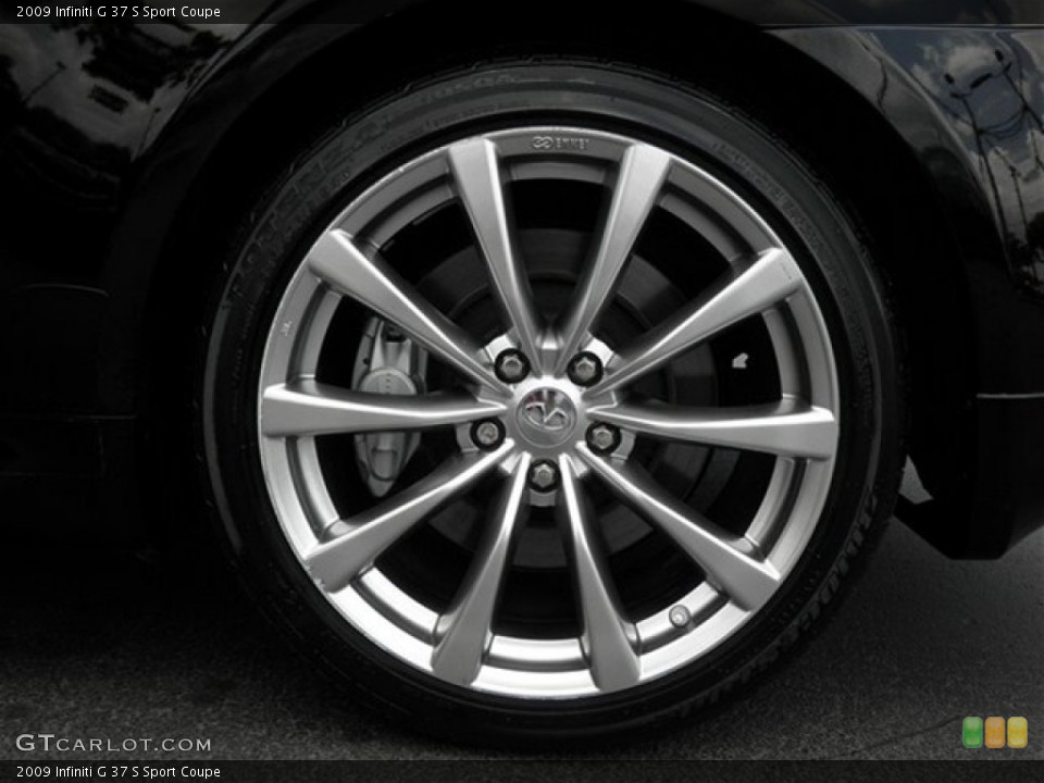 2009 Infiniti G 37 S Sport Coupe Wheel and Tire Photo #68816630