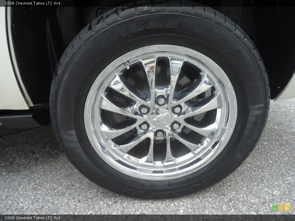 2008 Chevrolet Tahoe Custom Wheel and Tire Photo #68821628