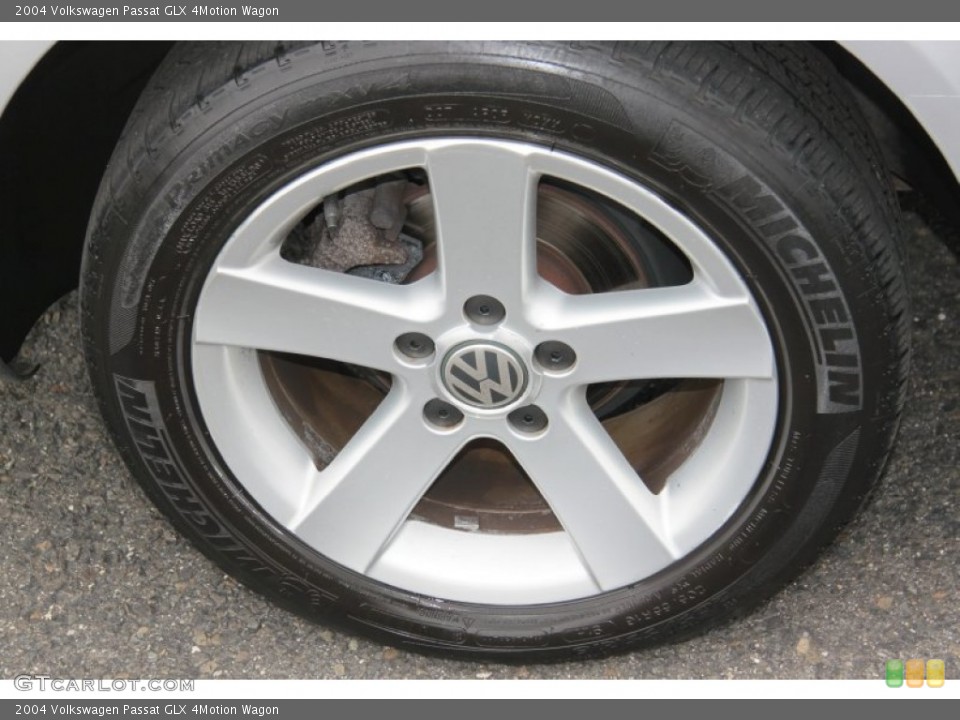 2004 Volkswagen Passat GLX 4Motion Wagon Wheel and Tire Photo #68823575