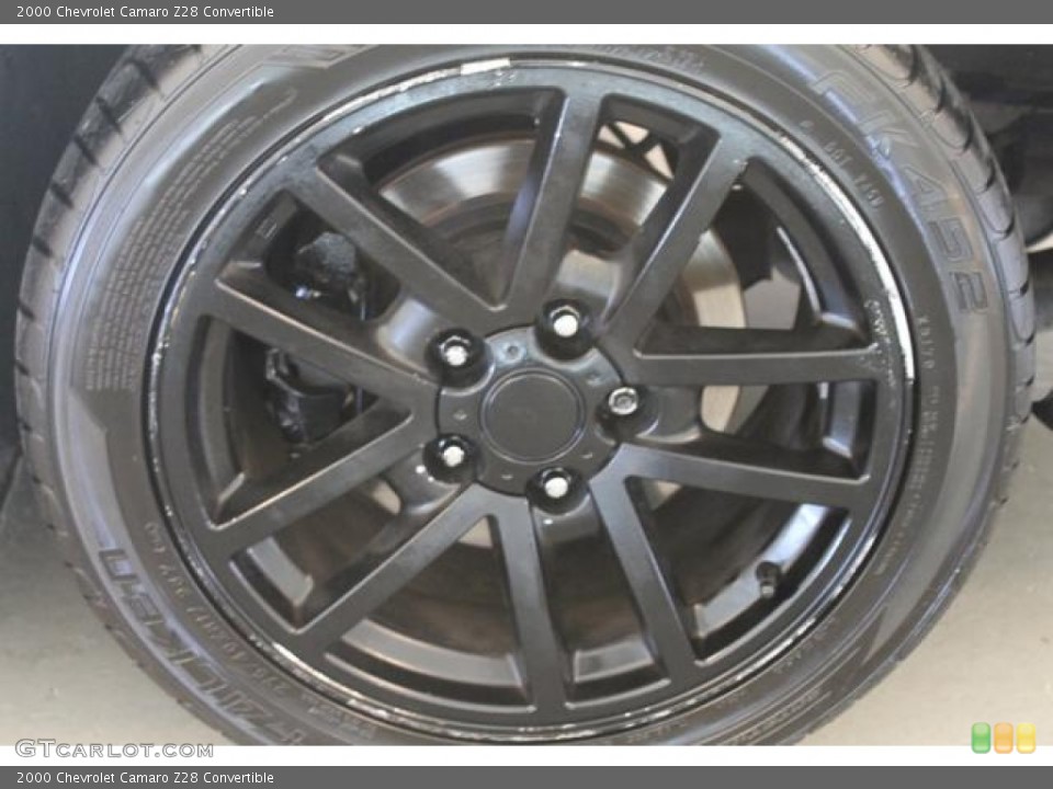 2000 Chevrolet Camaro Custom Wheel and Tire Photo #68824676