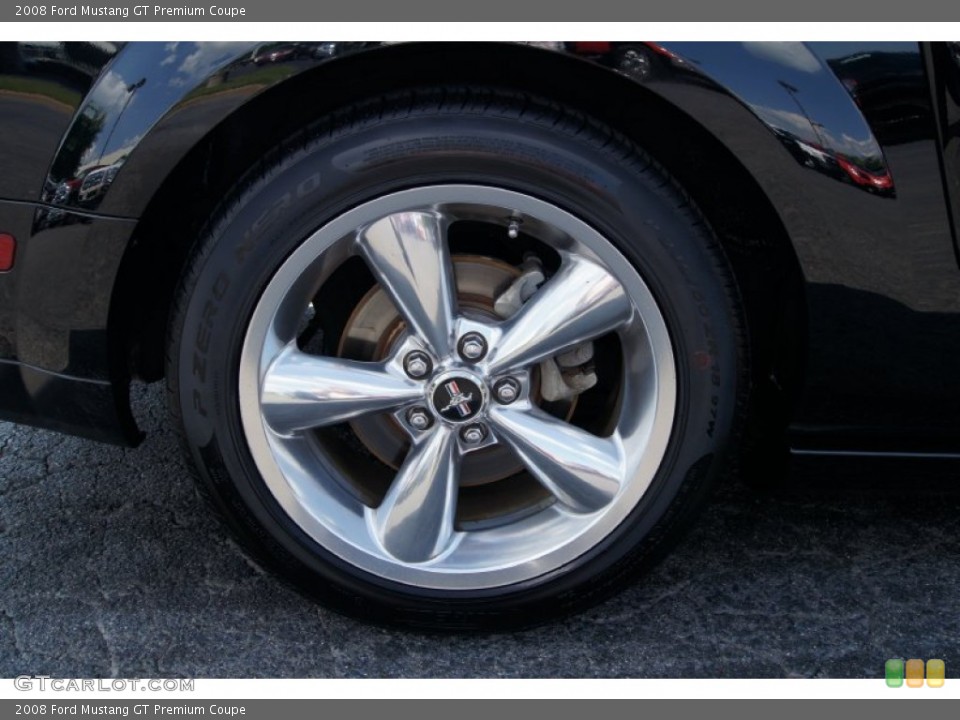 2008 Ford Mustang GT Premium Coupe Wheel and Tire Photo #68827646