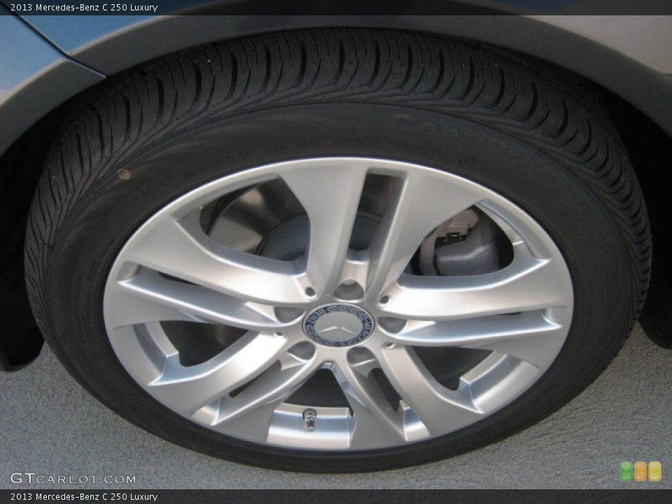 2013 Mercedes-Benz C 250 Luxury Wheel and Tire Photo #68831073