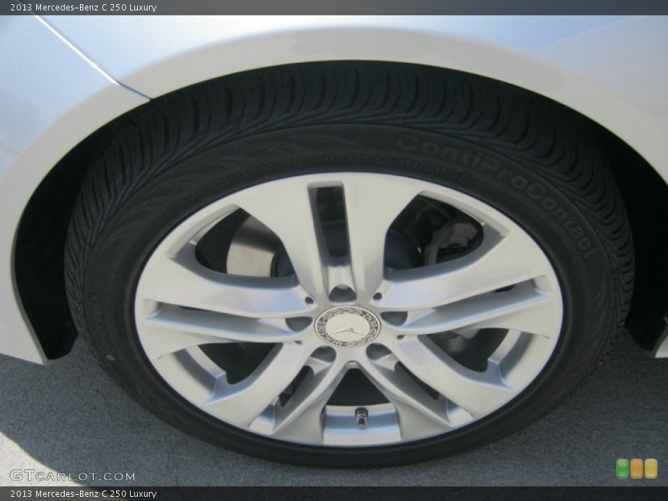 2013 Mercedes-Benz C 250 Luxury Wheel and Tire Photo #68831328