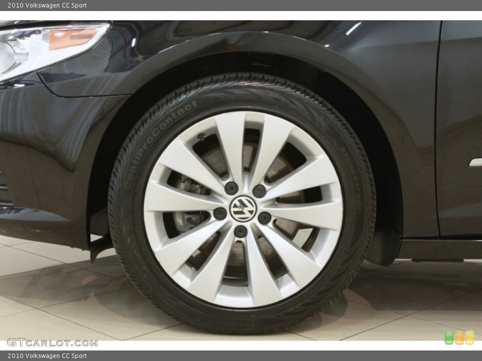 2010 Volkswagen CC Sport Wheel and Tire Photo #68832069