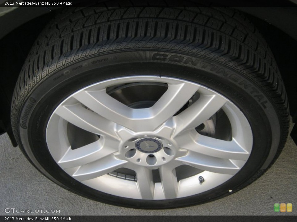 2013 Mercedes-Benz ML 350 4Matic Wheel and Tire Photo #68832939