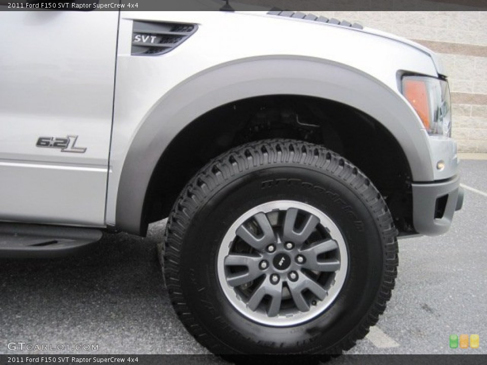 2011 Ford F150 SVT Raptor SuperCrew 4x4 Wheel and Tire Photo #68834859