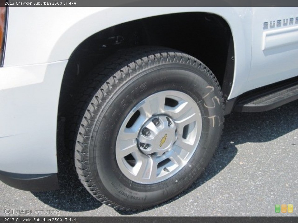 2013 Chevrolet Suburban 2500 LT 4x4 Wheel and Tire Photo #68835150