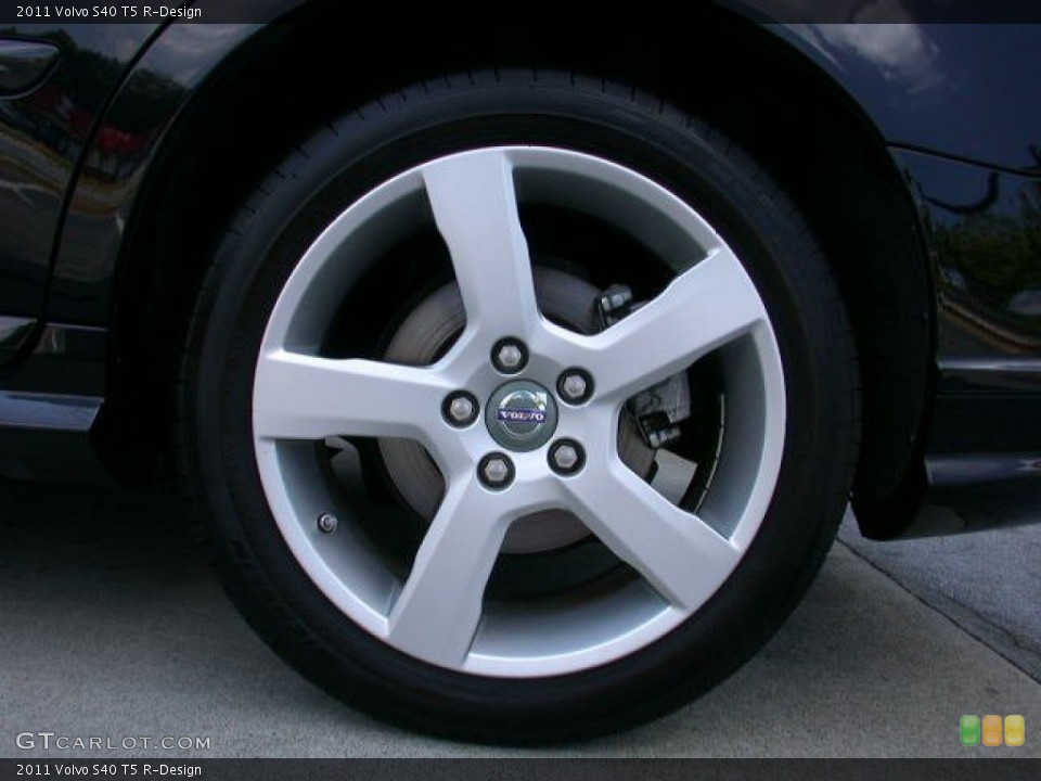 2011 Volvo S40 T5 R-Design Wheel and Tire Photo #68836894
