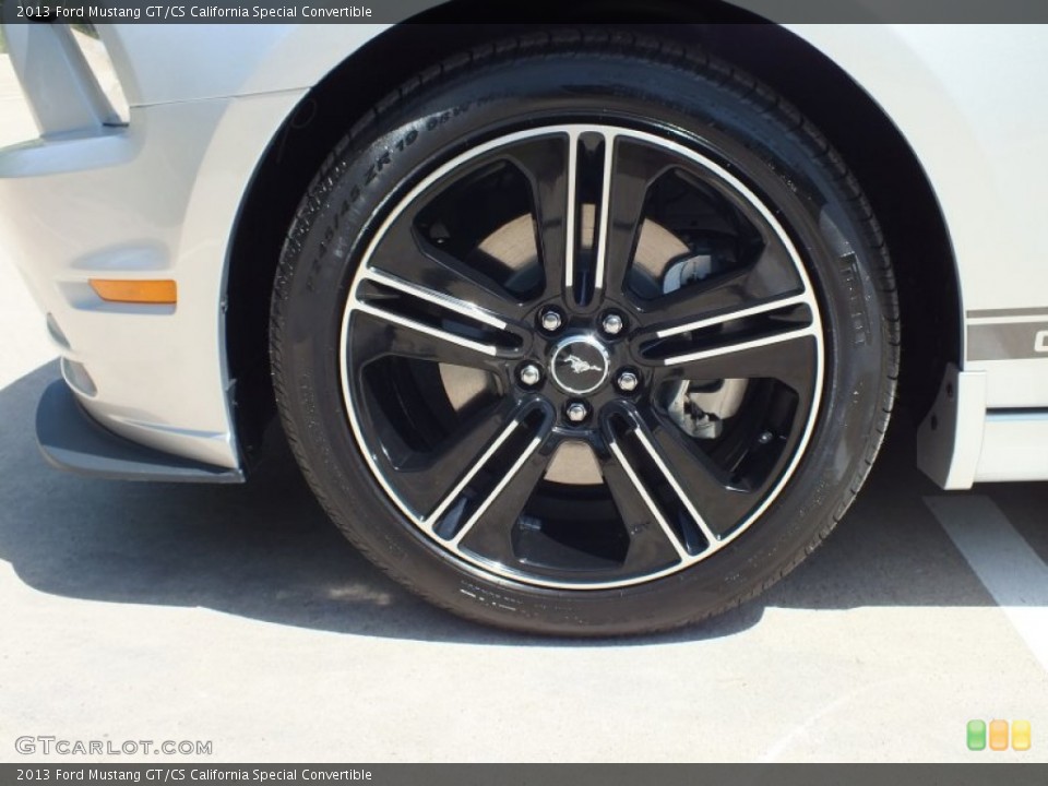 2013 Ford Mustang GT/CS California Special Convertible Wheel and Tire Photo #68837535