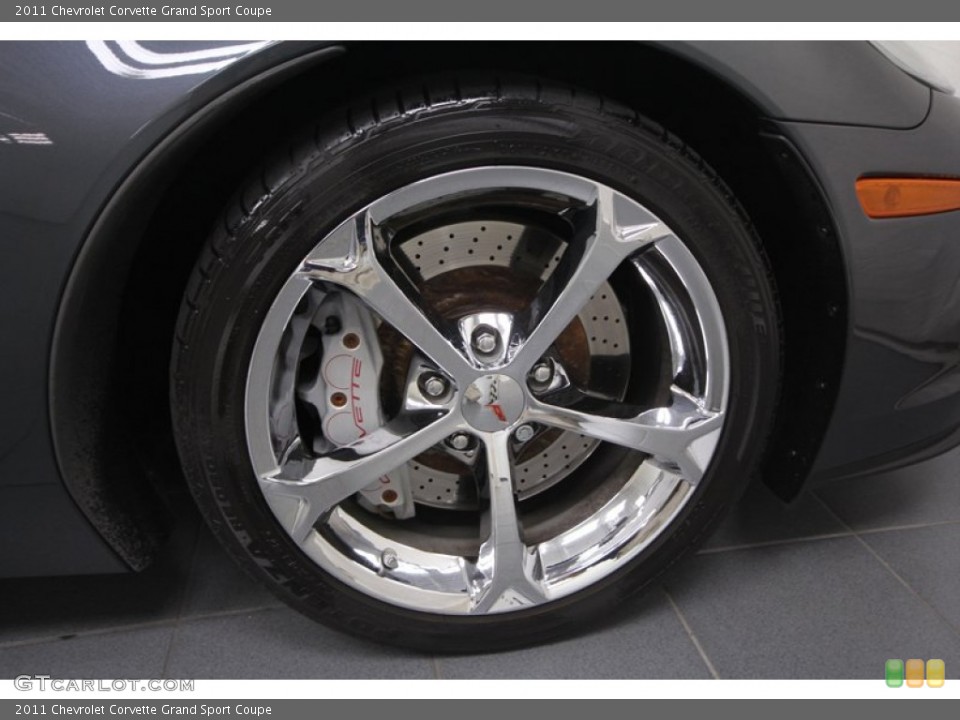 2011 Chevrolet Corvette Grand Sport Coupe Wheel and Tire Photo #68839587