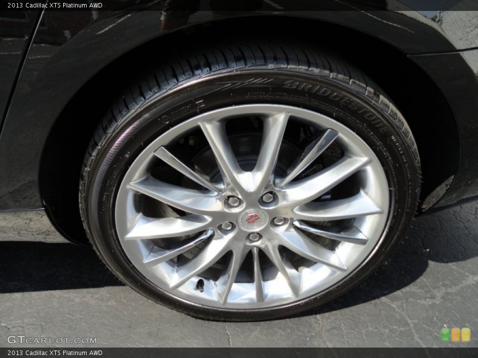 2013 Cadillac XTS Platinum AWD Wheel and Tire Photo #68842694
