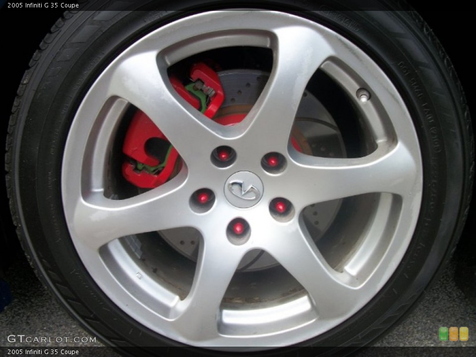 2005 Infiniti G Custom Wheel and Tire Photo #68842992