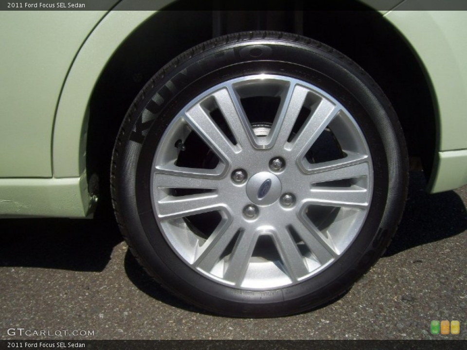 2011 Ford Focus SEL Sedan Wheel and Tire Photo #68844247