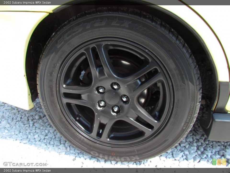 2002 Subaru Impreza WRX Sedan Wheel and Tire Photo #68844372