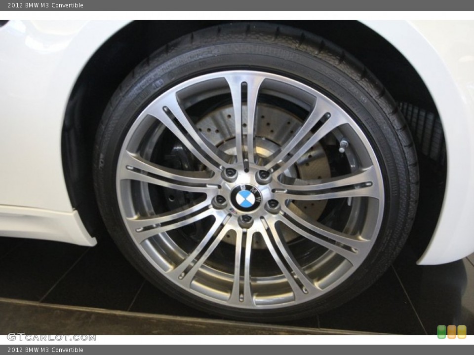 2012 BMW M3 Convertible Wheel and Tire Photo #68845467